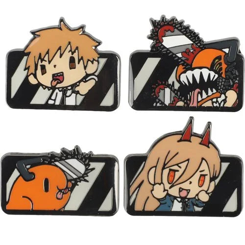 Chainsaw Man Chibi Lapel Pin